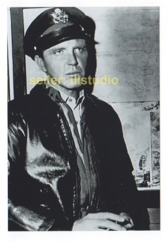 ROBERT LANSING Gen. Savage 12 O'clock High RARE 4x6 PHOTO in MINT CONDITION #20