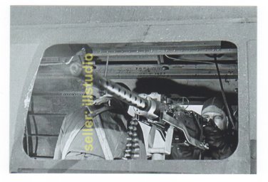Waist Gunner in Action ~12 O'clock High RARE 4x6 PHOTO in MINT CONDITION. #43