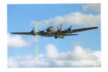 B-17 Flying Fortress 12 O'clock High RARE 4x6 PHOTO in MINT CONDITION #55