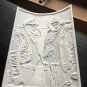 12 O'Clock High 6X9 Lithophane Robert Lansing and Andrew Prine