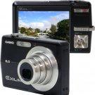 Casio Exilim EX-Z600BK 6MP Digital Camera with 3x Optical Anti-Shake Zoom (Black) Reconditioned