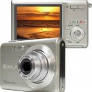 Casio EX-Z70SR Exilim Digital Camera Silver ( 7MP , 3 x Optical Zoom ) 2.5" LCD