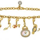 Citizen Ladies Eco-Drive Silhouette Shoe Charm Bracelet Watch EG2442-60D