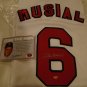 STAN MUSIAL AUTOGRAPH JERSEY WITH COA STAN THE MAN