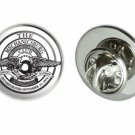 Small Round Lapel, Hat Pin, Tie Tack w/ The Mechanicsburg Club B&W Logo