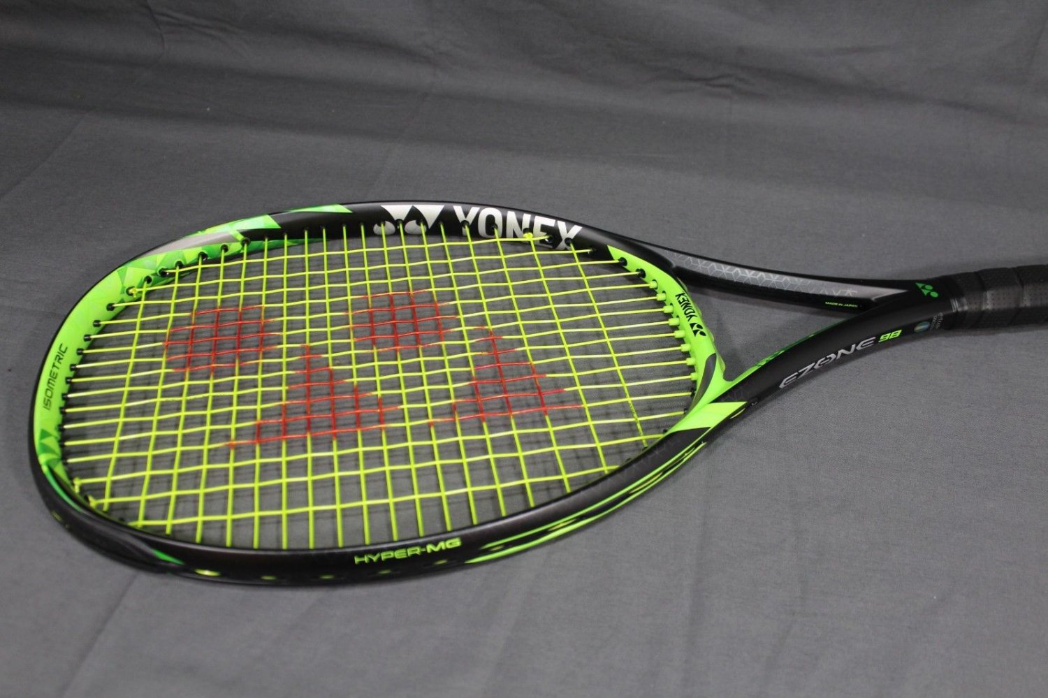 Yonex Ezone 98 (305g) Lime Green Tennis Racquet 4 3/8 Strung