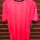 NEW Men's Active slim T-Shirt Running Crew Neck Neon Coral Pink Old Navy Medium NEW Men's Active slim T-Shirt Running Crew Neck Neon Coral Pink Old Navy Medium