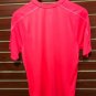 NEW Men's Active slim T-Shirt Running Crew Neck Neon Coral Pink Old Navy Medium