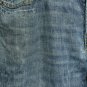 AE Destroyed Slim Straight Jeans Ripped Faded Medium Blue Wash Men's AEO 33 x 32