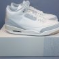 NEW Nike Air Jordan 3 Retro SE Craft Ivory Grey Mist FJ9479-100 Men's Sz 10
