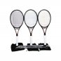 Angell TC95 Custom 330g 16x19 3 Tennis Racquets Strung w/ Covers & Grommets