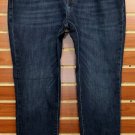 Nautica Original Slim Fit Jeans Men's 34W x 30L Faded Dark Blue Denim Nautica Original Slim Fit Jeans Men's 34W x 30L Faded Dark Blue Denim