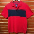 NEW Old Navy Performance Pique Golf Polo Shirt Red Navy Cotton Blend M NEW Old Navy Performance Pique Golf Polo Shirt Red Navy Cotton Blend M