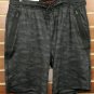 NEW AE Men's Classic Lightweight Fleece Black Camo Active Shorts Medium $40