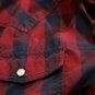 Urban Pipeline Buffalo Plaid Western Snap Shirt Roll Sleeve Size L