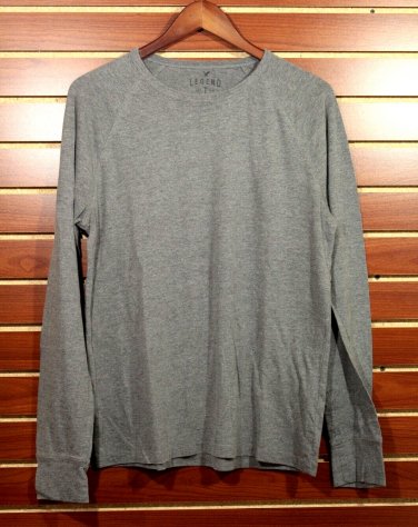 American Eagle Legend Classic Fit Long Sleeve T-Shirt Gray M
