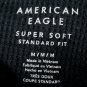 AE Super Soft Long-sleeve Waffle Thermal T-Shirt Navy Medium $35
