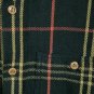 Old Navy Menâs Black Plaid Flannel Shirt Jacket Regular Fit Medium