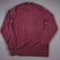 Banana Republic Men's V-Neck Sweater Burgundy Lightweight Medium
