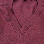 Banana Republic Men's V-Neck Sweater Burgundy Lightweight Medium
