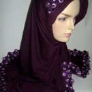 Abaya Hijab Turban Fatta Orange Muslim Cap