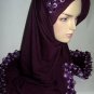 Abaya Hijab Turban Fatta Orange Muslim Cap