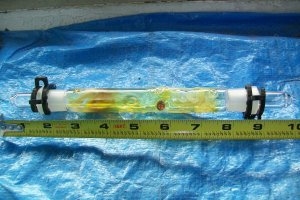 ezb 10 ince  Borosilicate Hollow Object  essential oil tube