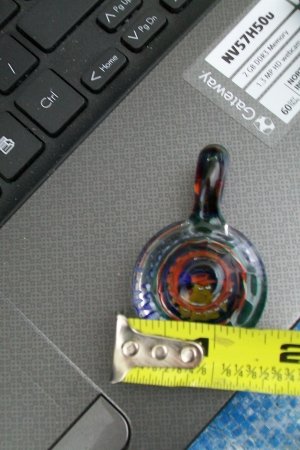 faceted pendant