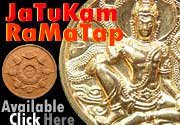 thai buddha amulet JATUKAM RAMATAP KING OF Lucky+LOVE + SEX