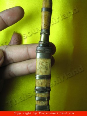 1149-MID-MHO-SAM-KA-SAD LP. DARM THAI AMULET REAL