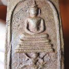 0132-THAI BUDDHA AMULET SOMDEJ MONK LP PARN + TOON