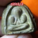 0004-THAI BUDDHA AMULET PHA PIT PID TAH LP KAWE 3 FACE