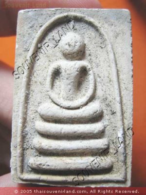 1051-REAL THAI BUDDHA AMULET CHARM SOMDEJ  LP PAIR MONK