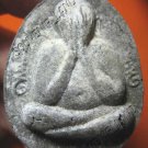 0985-VINTAGE OLD THAI BUDDHA AMULET LP THOE 1 TRAKUD