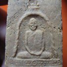 0968-VINTAGE OLD THAI BUDDHA AMULET SOMDEJ MONK LP PROM