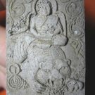 0955-OLD REAL THAI BUDDHA AMULET LP PERN TIGER POWER