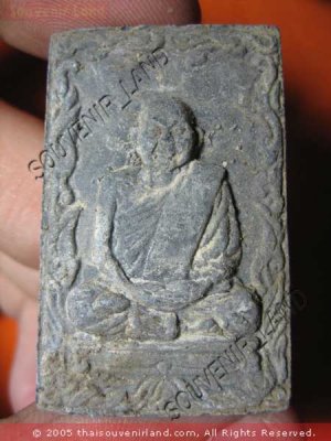 0953-OLD REAL THAI BUDDHA AMULET LP PERN TIGER POWER