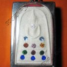 0946-THAI BUDDHA AMULET SOMDEJ GEMS CRYSTAL WAT RAKANG