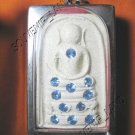 0938-THAI BUDDHA AMULET SOMDEJ GEMS CRYSTAL WAT RAKANG