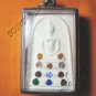 0935-THAI BUDDHA AMULET SOMDEJ GEMS CRYSTAL WAT RAKANG