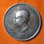 0916-OLD THAI BUDDHA AMULET COIN KING RAMA-5 VICTORY
