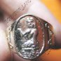 0802-VINTAGE  THAI BUDDHA AMULET RING  LP YAM NANG-KWAG