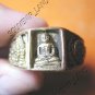 0797-VINTAGE OLD RARE THAI BUDDHA AMULET RING LP NGERN