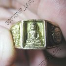 0793-VINTAGE OLD RARE THAI BUDDHA AMULET RING LP NGERN