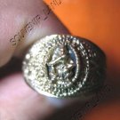 0792-VINTAGE OLD RARE THAI BUDDHA AMULET RING LP KOON