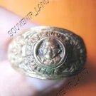 0784-VINTAGE OLD RARE THAI BUDDHA AMULET RING LP NGERN