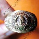 0783-VINTAGE OLD RARE THAI BUDDHA AMULET RING LP NGERN