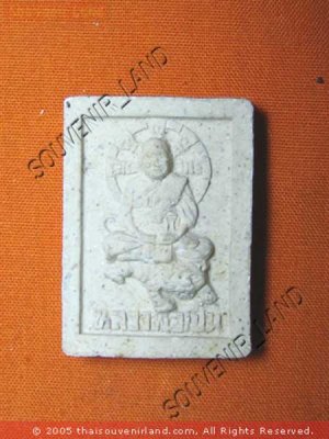 0768-OLD REAL THAI BUDDHA AMULET LP PERN TIGER POWER