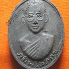 0729-VINTAGE OLD THAI BUDDHA AMULET MONK KING RAMA 9