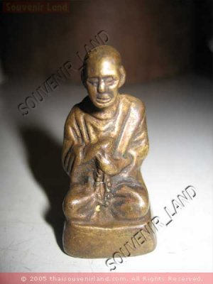 0691-THAI BUDDHA AMULET FIGURE SOMDEJ TOH  1957 RARE